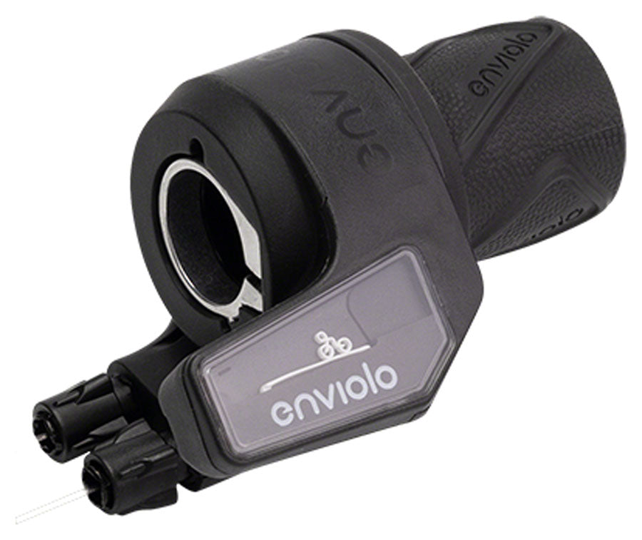 Enviolo Twist Pure Manual Controller/Shifter - 2500mm Plastic Over Torque Protection Shift Display BLK