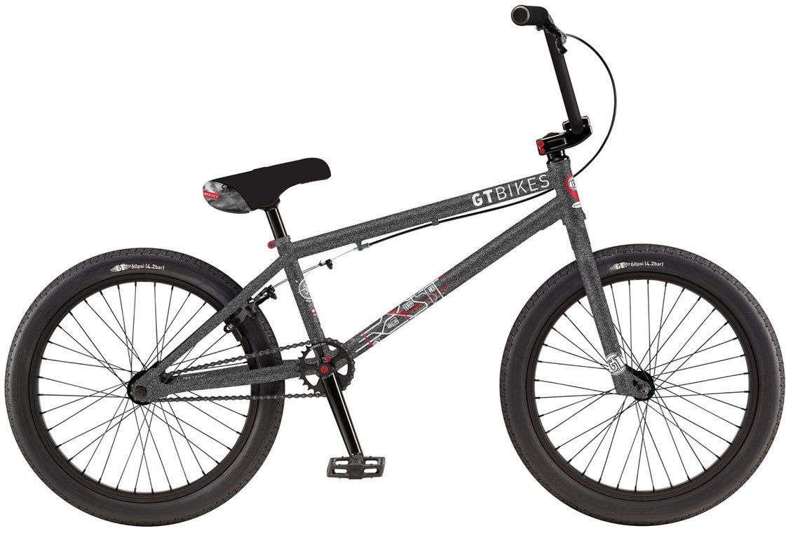 GT Team Kachinsky BMX Silver 2021 BMX Bikes GT   