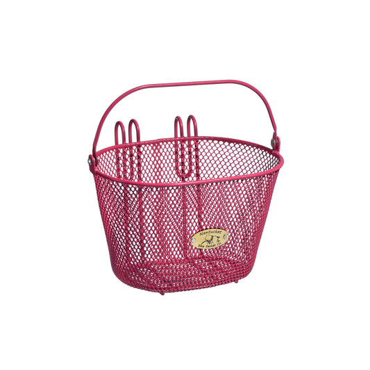 Nantucket Bike Basket Surfside Child Mesh Basket Pink