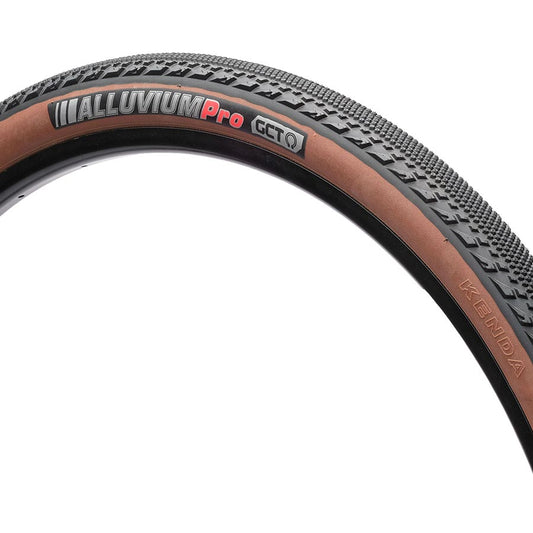Kenda Alluvium Pro Tire - 700 x 40 Tubeless Folding Coffee Sidewall 120tpi GCT Tires Kenda   