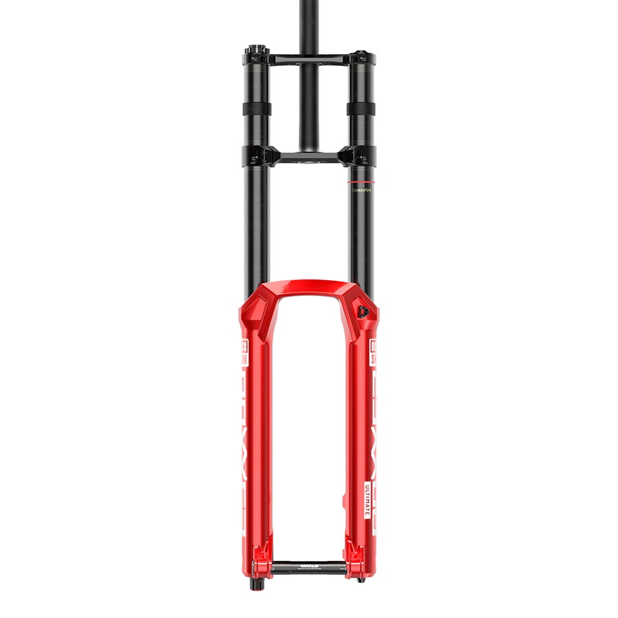 RockShox BoXXer Ultimate Charger 3 Suspension Fork - 29" 200 mm 20 x 110 mm 48 mm Offset Electric Red D1 Suspension Fork RockShox   