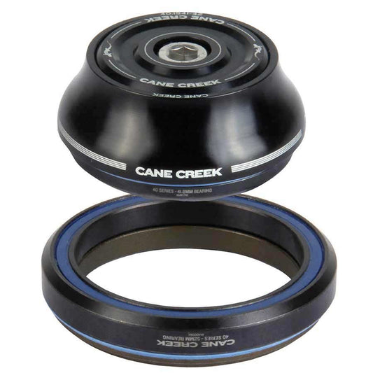 Cane Creek 40 IS42/28.6 / IS52/40 Tall Cover Headset Black Headsets Cane Creek   