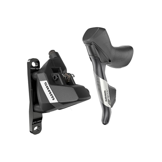 SRAM Apex AXS eTap Shift/Brake Lever Hydraulic Disc Brake Caliper - Left/Front 12-Speed Flat Mount 20mm Offset BLK D1 Hydraulic Brake/Shift Lever Drop Bar SRAM   