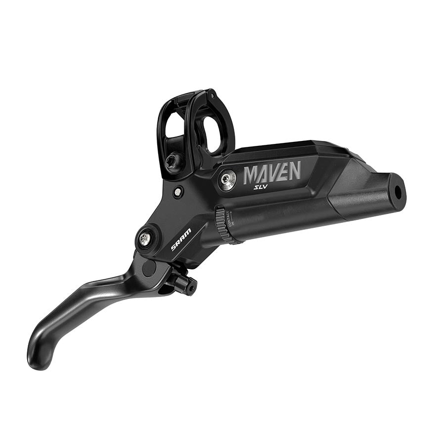 SRAM Maven Silver Disc Brake Lever Assembly - Aluminum Lever Blade Black A1 Hydraulic Brake Lever Part SRAM   