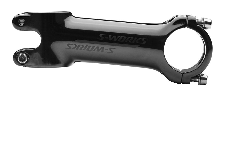 Specialized S-Works sl stem w/ expander plug polish black 31.8mm x 110mm  12 degree Stems Specialized   