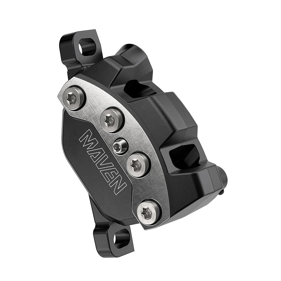 SRAM Maven Ultimate Disc Brake Caliper Assembly - Front/Rear Post Mount 4-Piston Silver/BLK A1 Disc Brake Calipers SRAM   