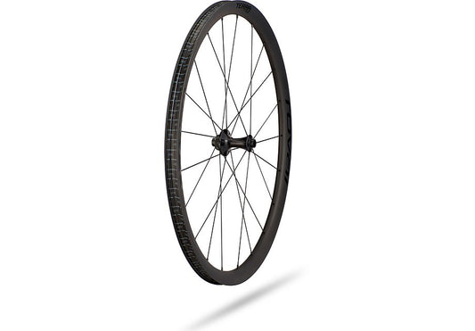 Roval terra clx front front wheel satin carbon/gloss black 700c Front Wheel Specialized   