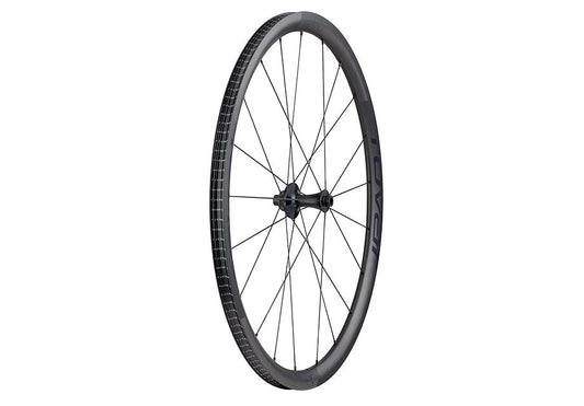 Roval alpinist clx front front wheel satin carbon/gloss black 700c Front Wheel Specialized   
