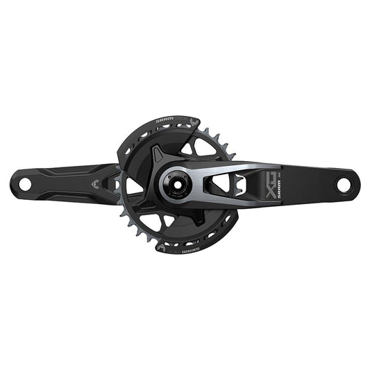 SRAM X0 Eagle T-Type Wide Crankset - 175mm 12-Speed 32t Chainring Direct Mount 2-Guards DUB Spindle Interface BLK Cranksets and Arms SRAM   