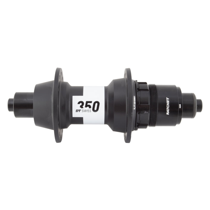 DT Swiss 350 Rear Hub - QR x 130mm Rim Brake XDR Black 24H 36pt Rear Hub DT Swiss   