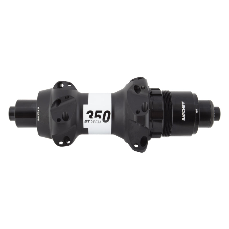 DT Swiss 350 Rear Hub - QR x 130mm Rim Brake XDR Black 24H Straightpull 36pt Rear Hub DT Swiss   