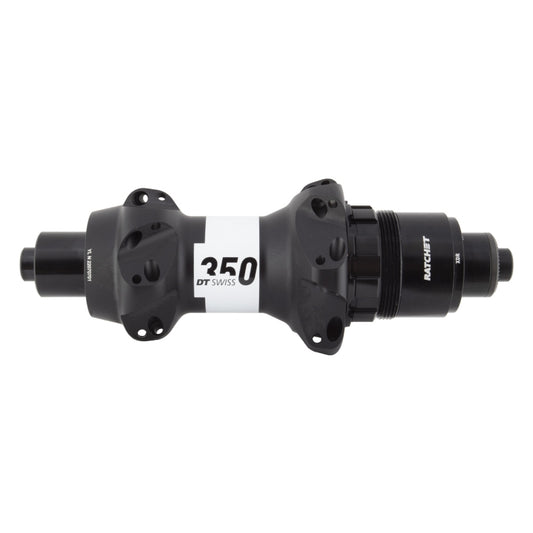 DT Swiss 350 Rear Hub - QR x 130mm Rim Brake XDR Black 24H Straightpull 36pt Rear Hub DT Swiss   