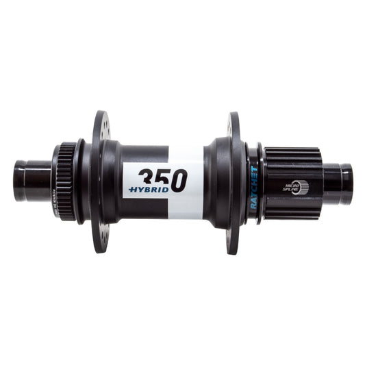 DT Swiss 350 Hybrid Rear Hub - 12 x 148mm Center-Lock Micro Spline BLK 32h 24pt Rear Hub DT Swiss   