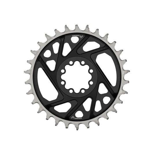SRAM XX Eagle T-Type Direct Mount Chainring - 32t 12-Speed 8-Bolt Direct Mount 3mm Offset Aluminum BLK D1 Chainrings SRAM   