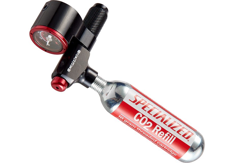 Specialized air tool cpro2 gauge trigger co2 pump black one size CO2 Inflators/Cartridges Specialized   
