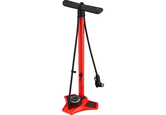 Specialized air tool comp v2 floor pump rocket red one size Floor Pumps Specialized   