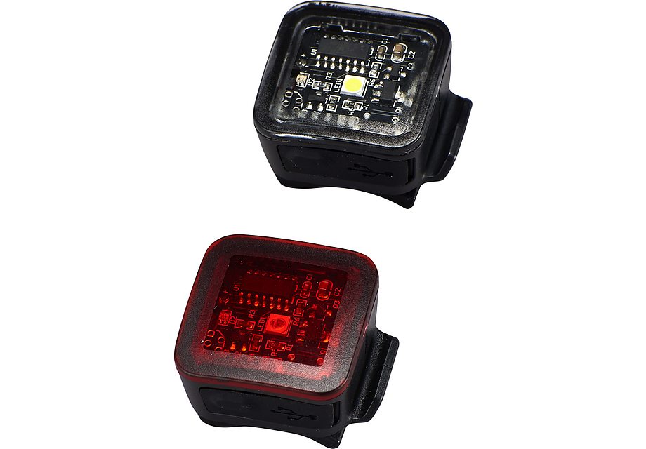 Specialized flash combo headlight/taillight combo pack black one size Lights Specialized   