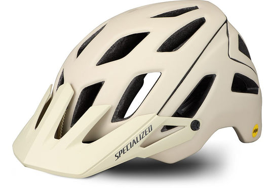 Specialized ambush angi mips helmet satin white mountains/gunmetal l Helmets Specialized   