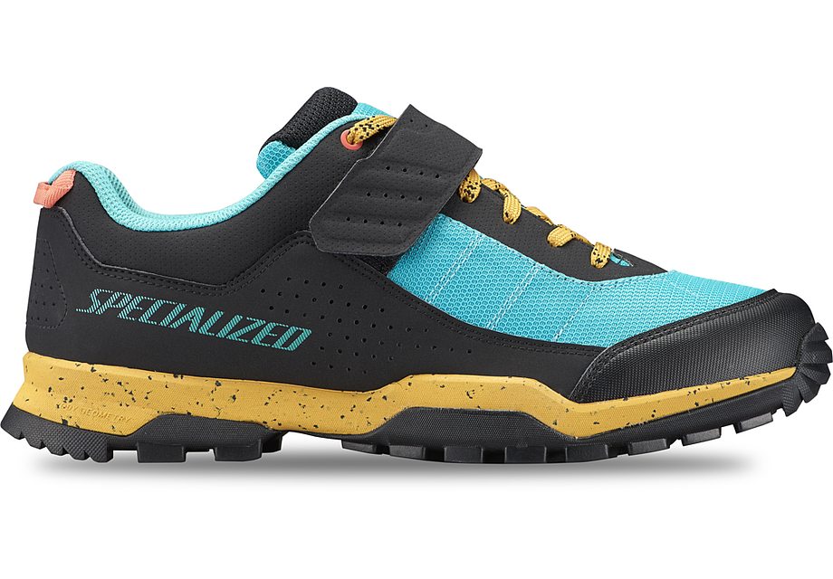 Specialized rime 1.0 shoe brassy yellow/ lagoon blue 39 Shoes and Insoles Specialized   