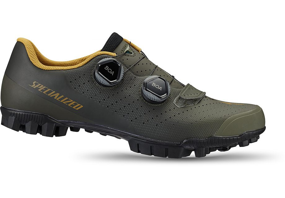 Specialized recon 3.0 shoe oak green/dark moss green/taupe 45.5 Shoes and Insoles Specialized   