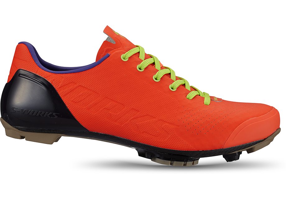 Specialized S-Works recon lace shoe cactus bloom/purple orchid/limestone 46 Shoes and Insoles Specialized   