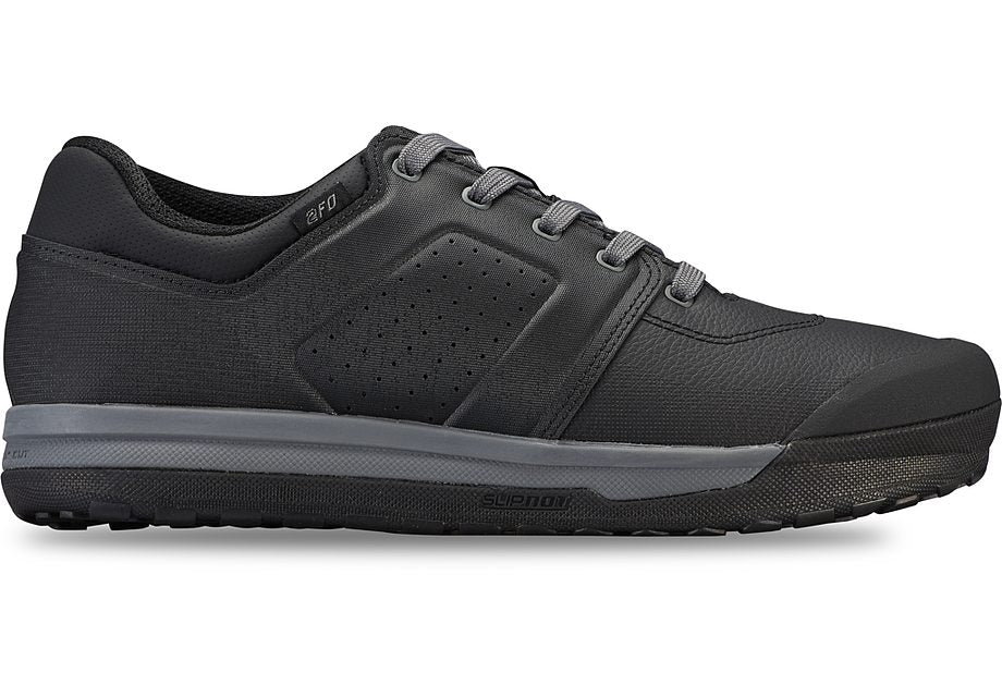Specialized 2fo dh flat shoe black/cool grey 46 Shoes and Insoles Specialized   