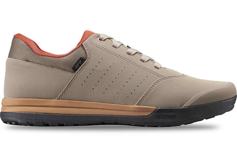 Specialized 2fo roost clip shoe taupe/redwood 48 Shoes and Insoles Specialized   