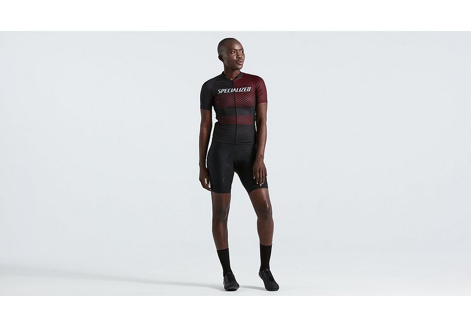 Specialized sl+ logo stripe jersey ss wmn black xl Jerseys Specialized   