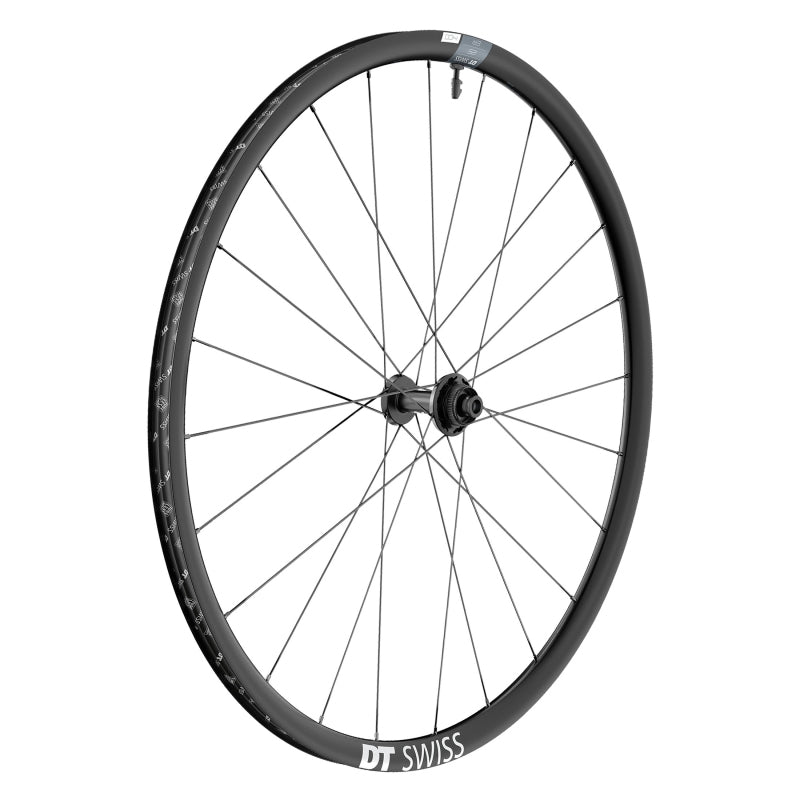 DT Swiss ER 1400 DiCut 25 Front Wheel - 700 12 x 100mm Center-Lock Black Front Wheel DT Swiss   