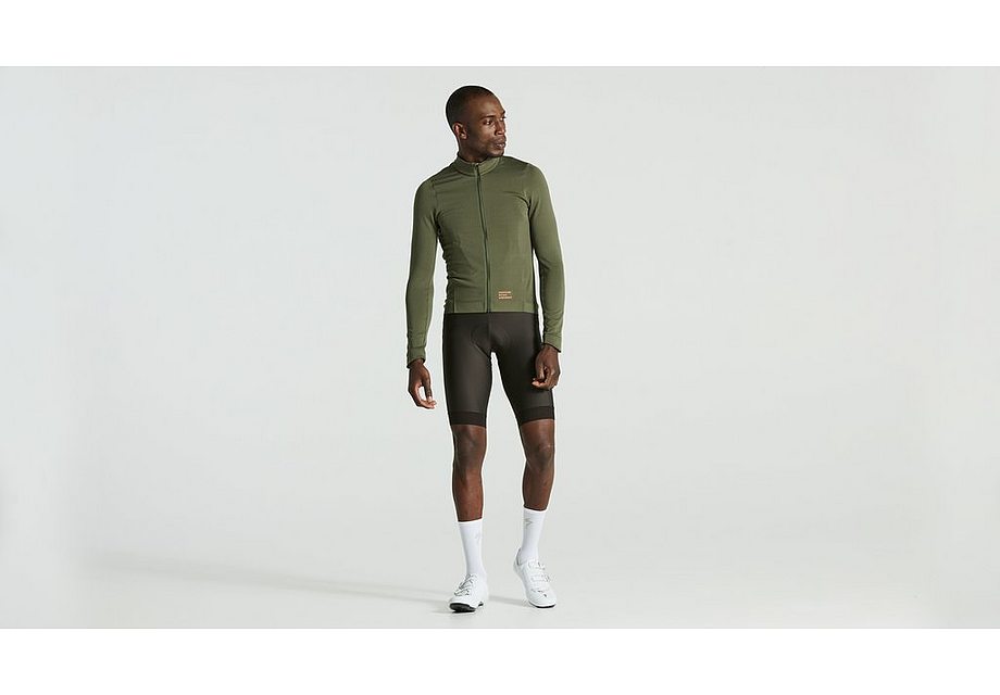 Specialized prime powergrid jersey ls men oak green l Jerseys Specialized   