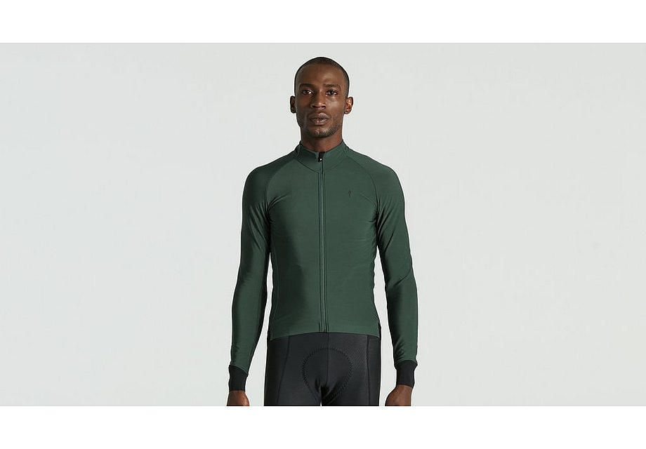Specialized sl expert thermal jersey ls men forest green l Jerseys Specialized   