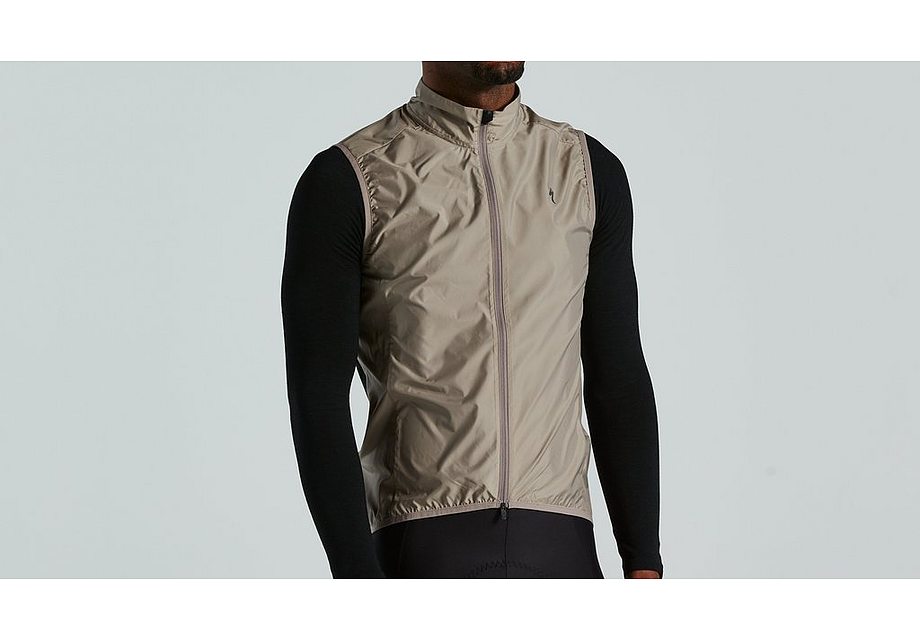 Specialized race-series wind gilet men vest taupe xs Vest Specialized   