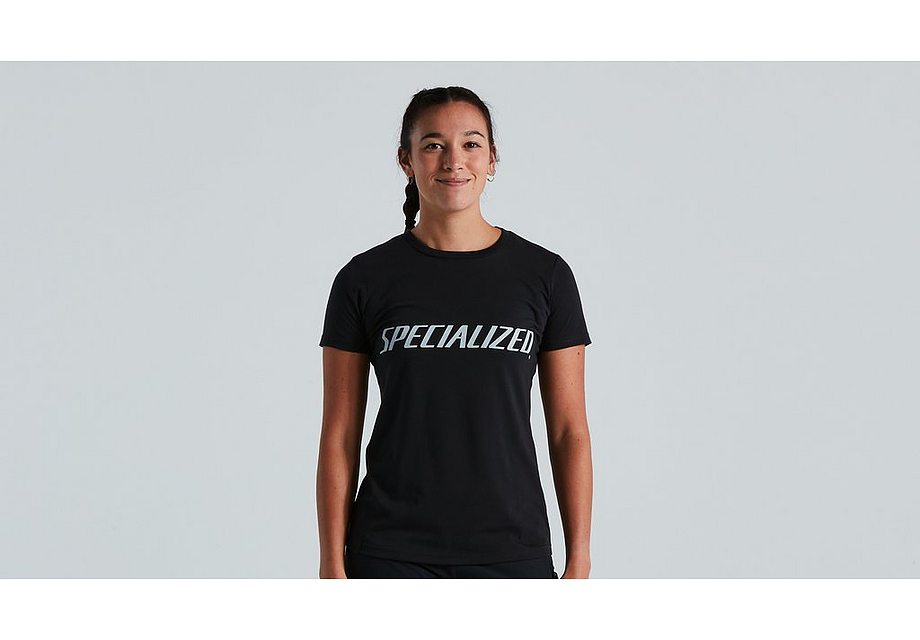 Specialized wordmark tee ss wmn black xs Exclude Specialized   