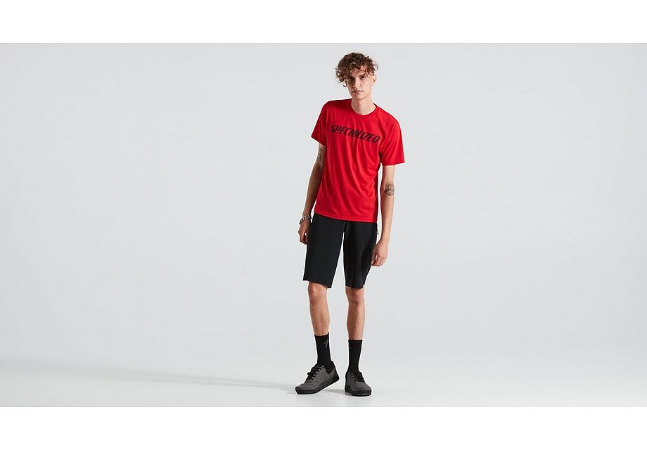 Specialized wordmark tee ss men flo red xs Exclude Specialized   