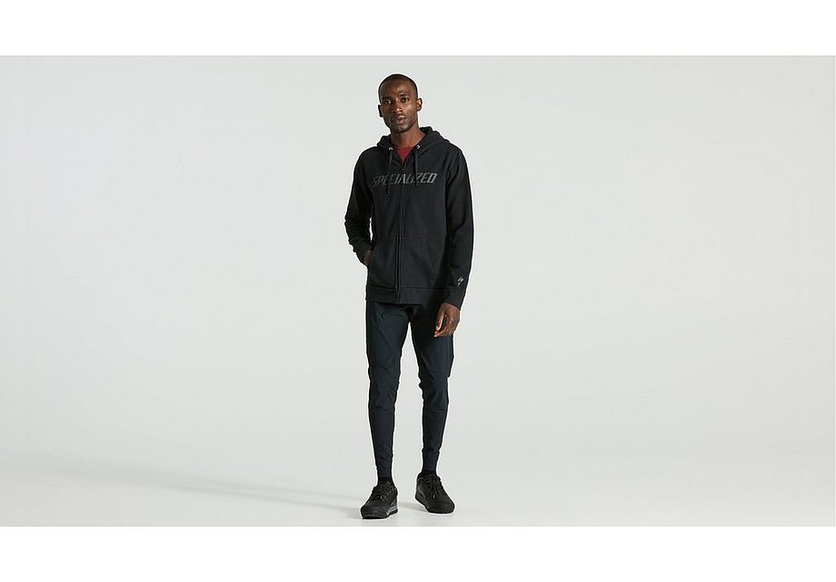 Specialized legacy wordmark zip-up hoodie men black xs Hoodies and Sweatshirts Specialized   
