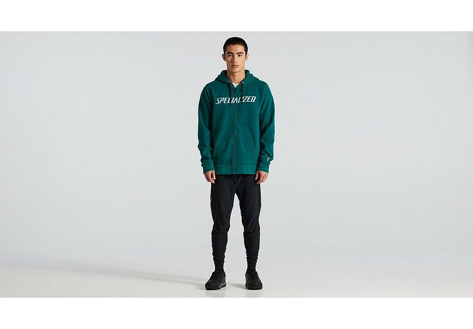 Specialized legacy wordmark zip-up hoodie men tropical teal xs Hoodies and Sweatshirts Specialized   