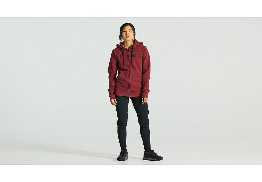 Specialized legacy wordmark zip-up hoodie wmn maroon xl Hoodies and Sweatshirts Specialized   