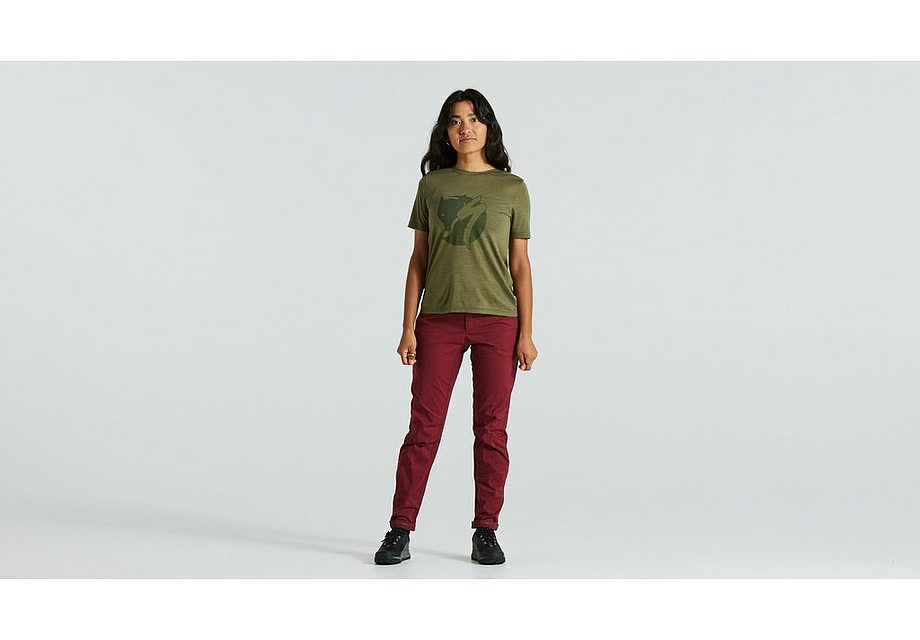 Specialized s/f wool tee ss wmn green xxs Exclude Specialized   