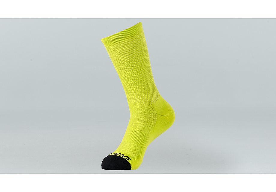 Specialized hydrogen vent tall sock hyper green m Socks Specialized   