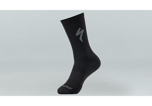 Specialized soft air tall logo sock black l Socks Specialized   