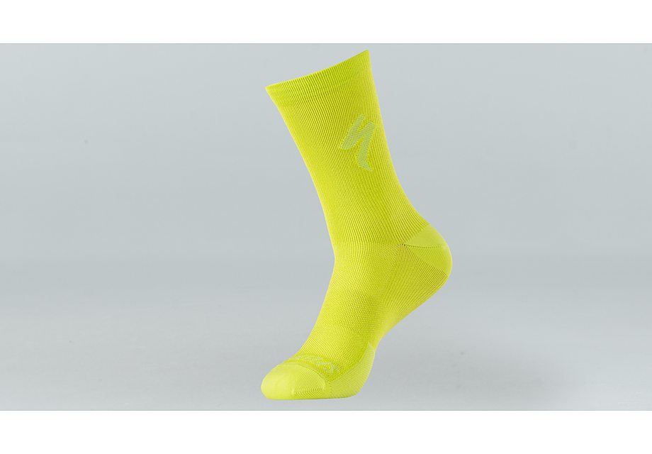 Specialized soft air tall logo sock hyper green l Socks Specialized   
