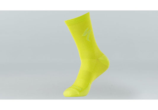 Specialized soft air tall logo sock hyper green xl Socks Specialized   