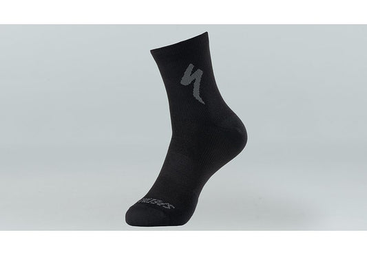 Specialized soft air mid logo sock black m Socks Specialized   