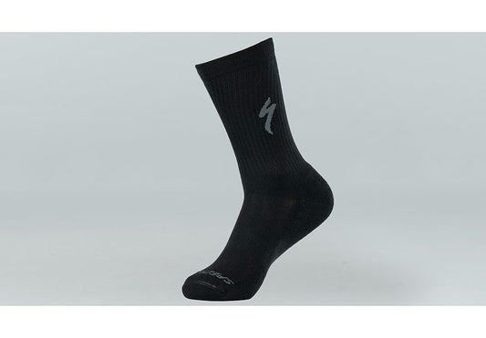 Specialized techno mtb tall sock black l Socks Specialized   