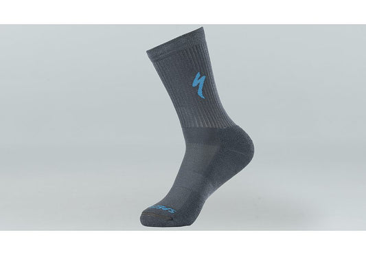 Specialized techno mtb tall sock cast battleship s Socks Specialized   