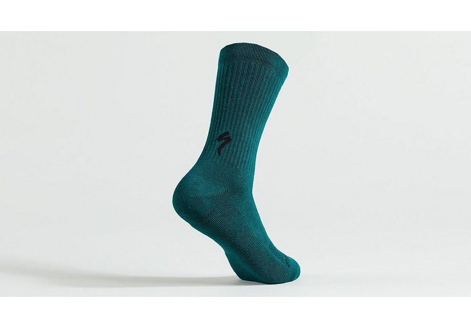 Specialized cotton tall sock tropical teal l Socks Specialized   