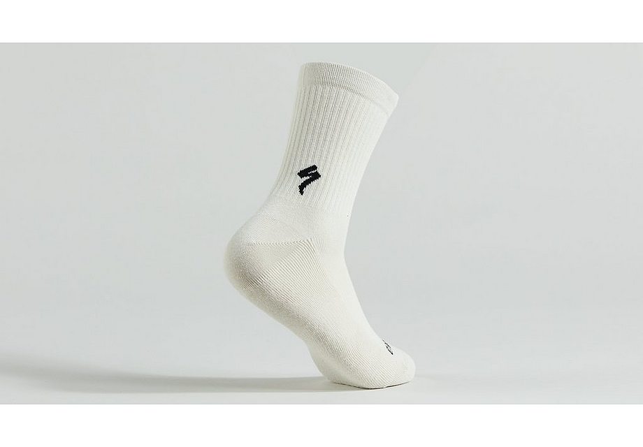 Specialized cotton tall sock white mountains m Socks Specialized   