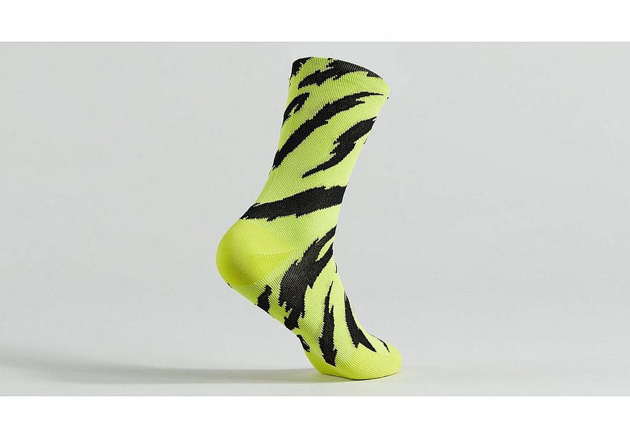 Specialized soft air tall sock hyper green lightning m Socks Specialized   