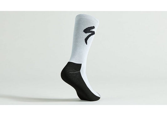 Specialized primaloft lightweight tall logo sock dove grey s Socks Specialized   