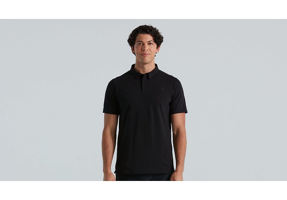 Specialized legacy polo men black l Exclude Specialized   